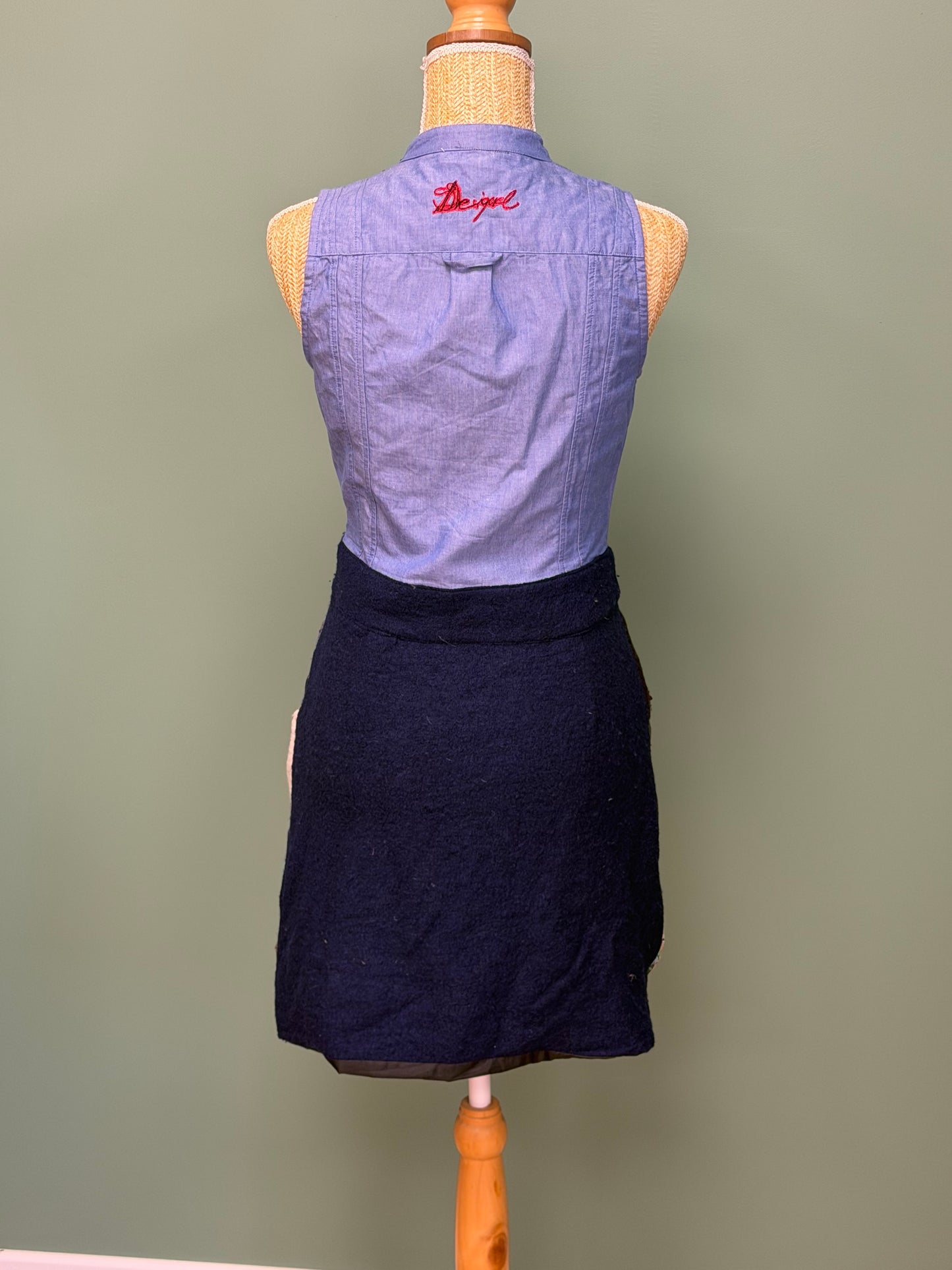 Robe Desigual patchwork en coton - Taille M