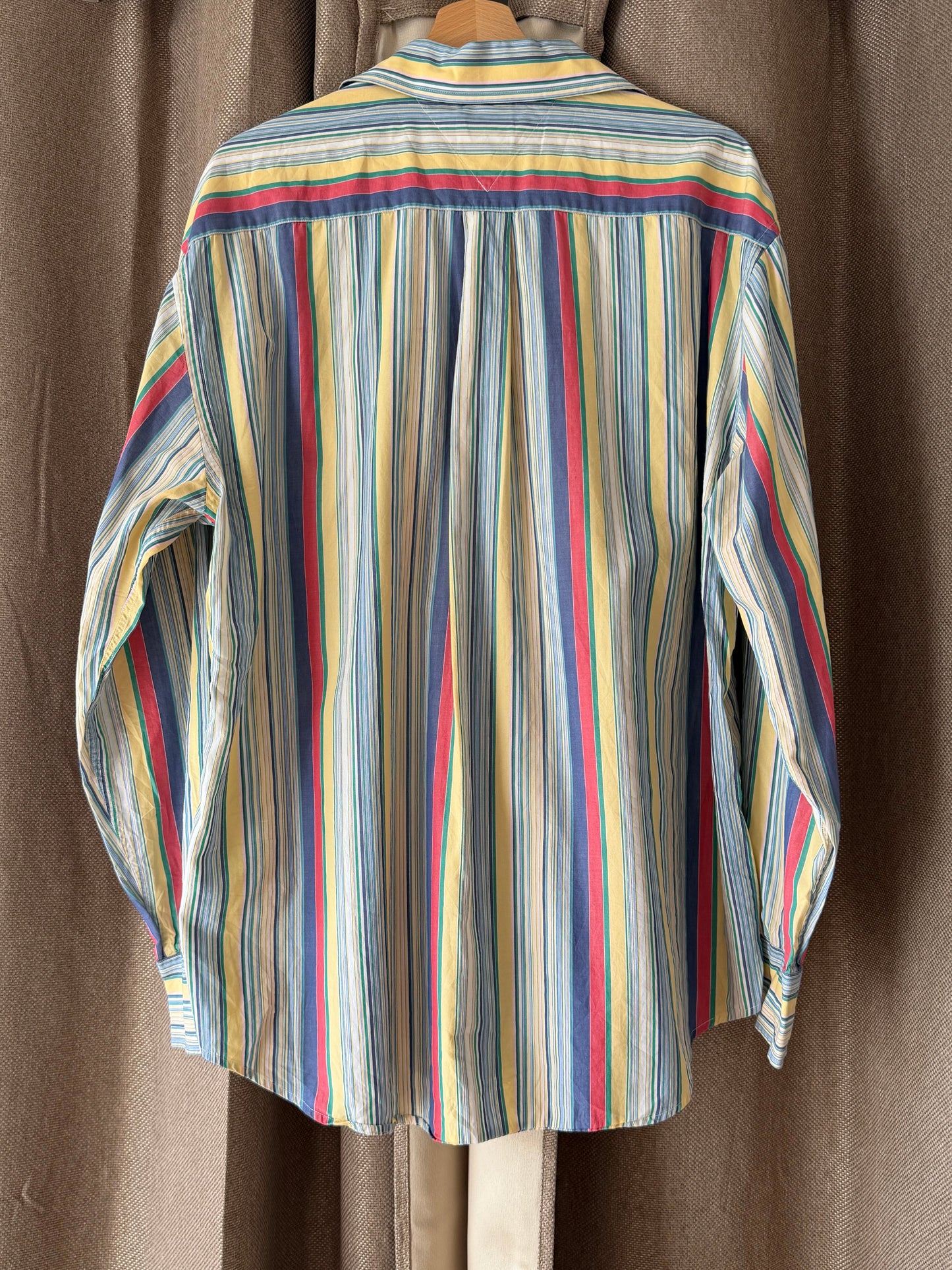 Chemise Tommy Hilfiger rayée multicolore