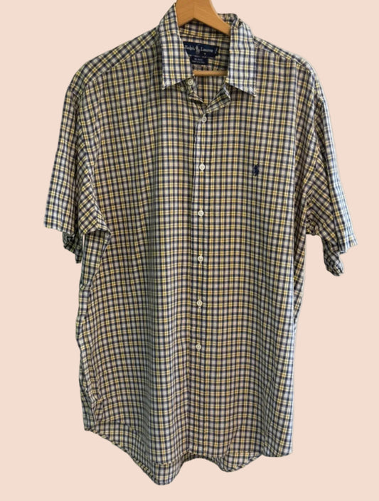 Chemise à Carreaux - Ralph Lauren - XL