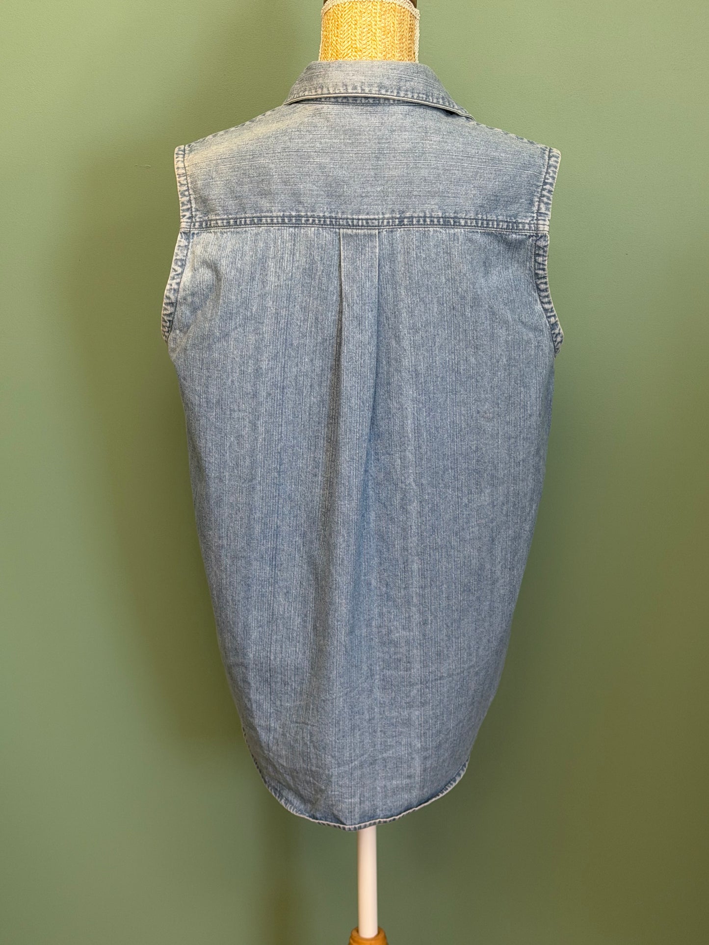 Chemise sans manches en jean Hard Rock Café