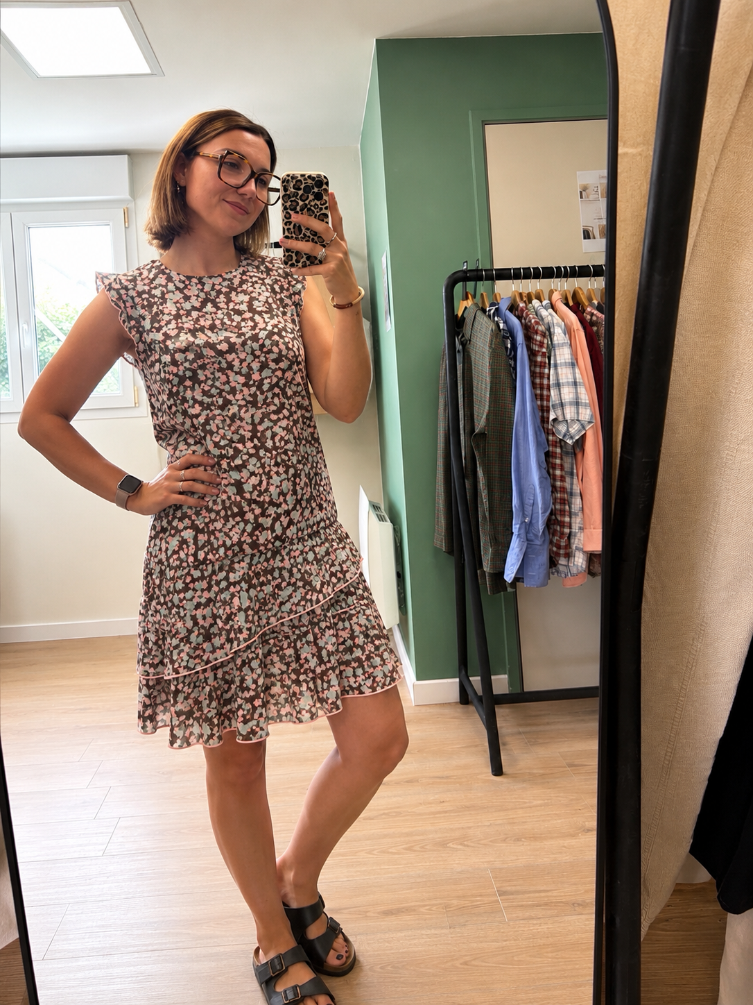 Robe Promod fluide à imprimé floral - Taille M