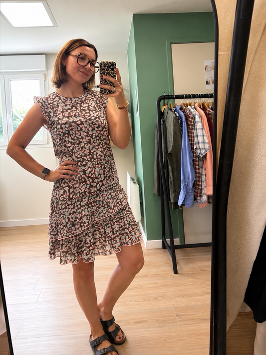 Robe Promod fluide à imprimé floral - Taille M