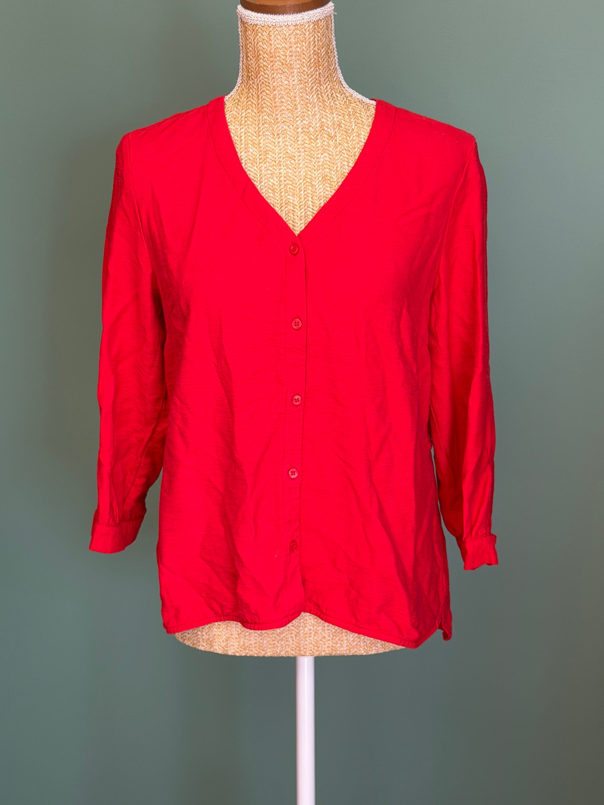 Blouse fluide rouge femme Rue Mazarine Rue Mazarine
