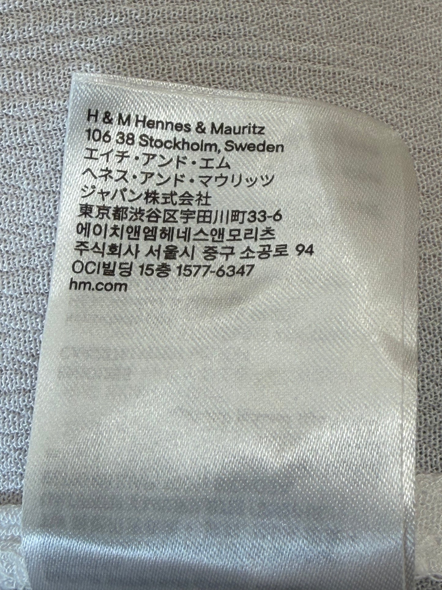Débardeur fluide blanc en viscose avec dentelle – H&M – Taille M