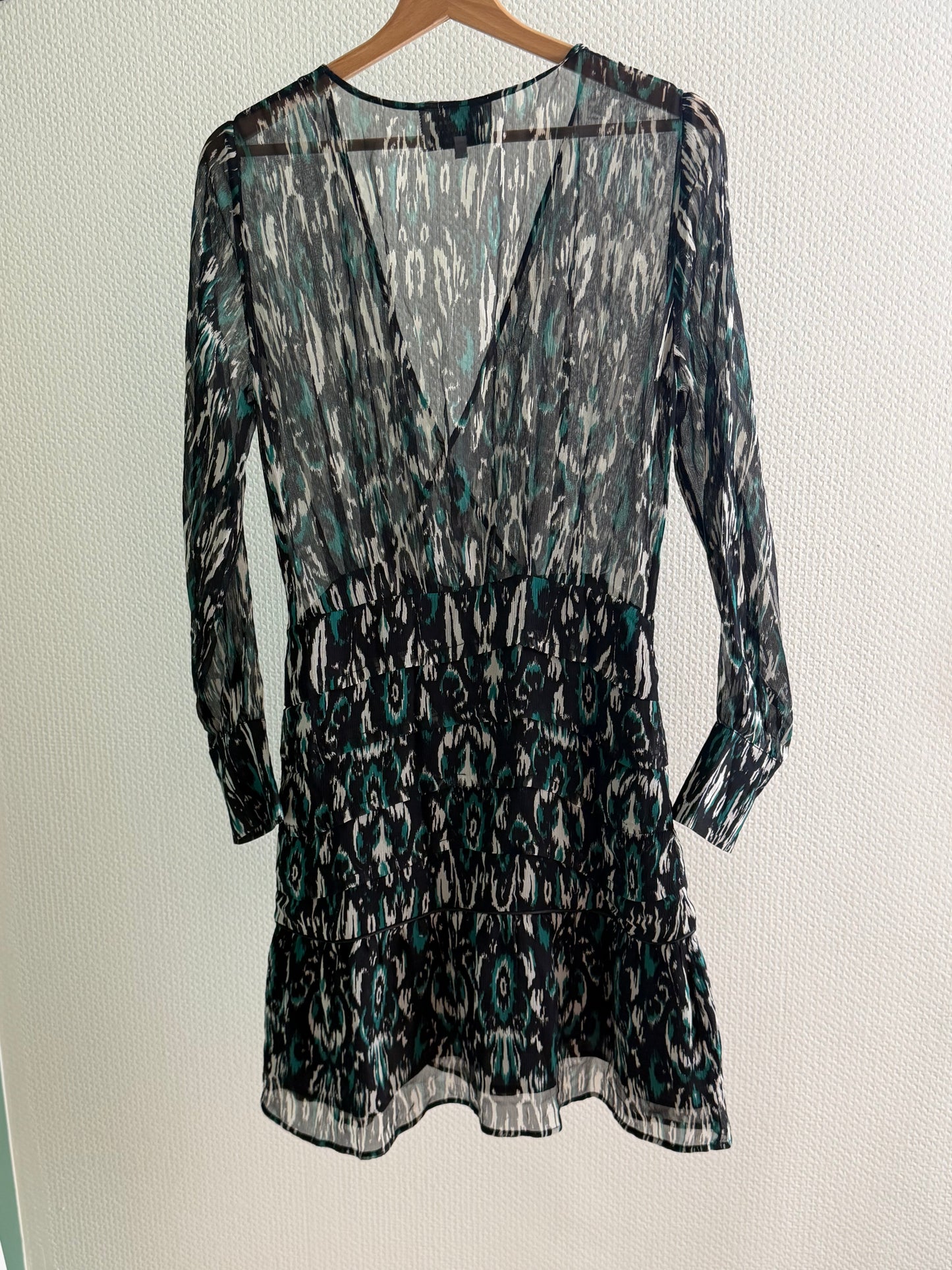 Robe fluide imprimée Georgia Morgan – Georgia May Jagger