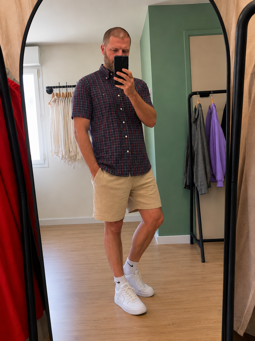 Chemise à carreaux - Tommy Hilfiger - Taille XL