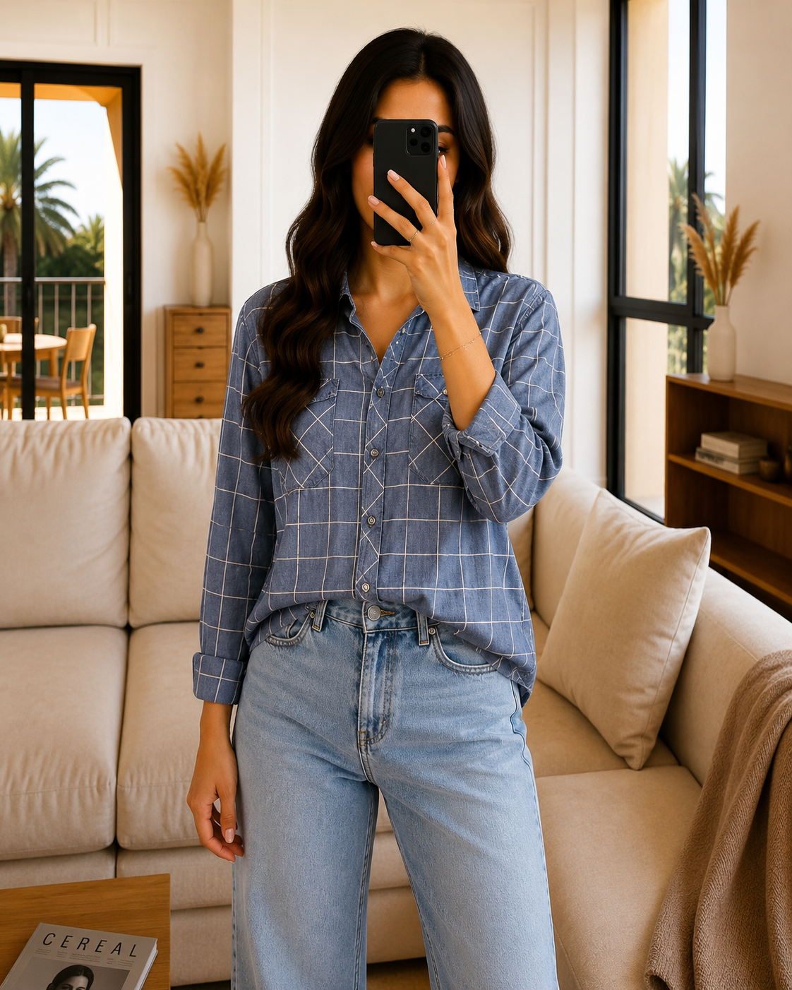 Chemise à Carreaux - Guess - L Guess