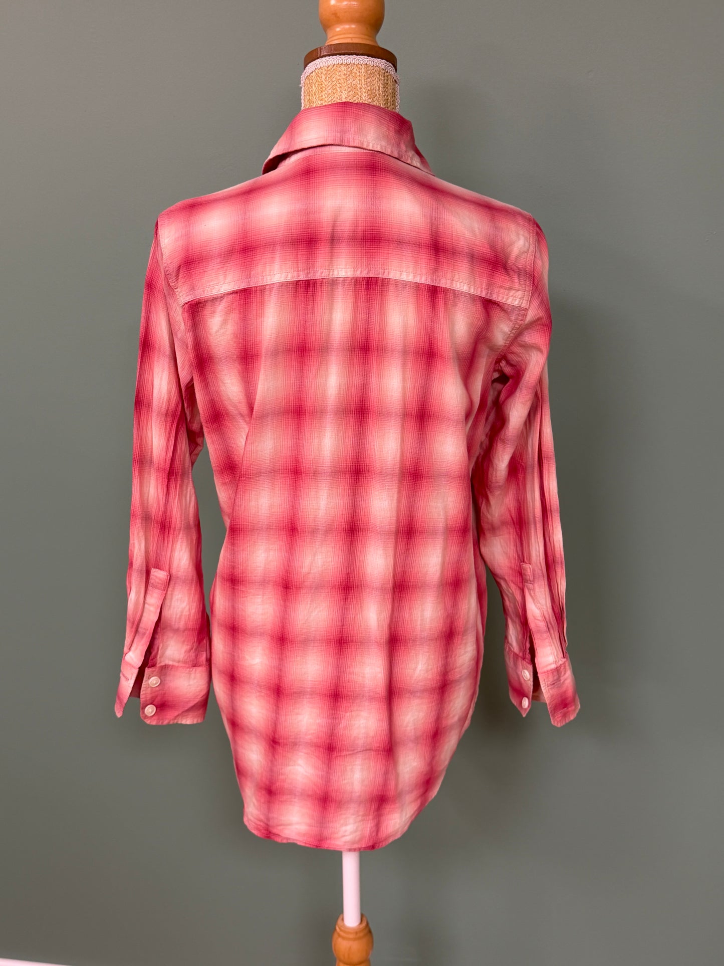 Chemise Levi’s à carreaux roses