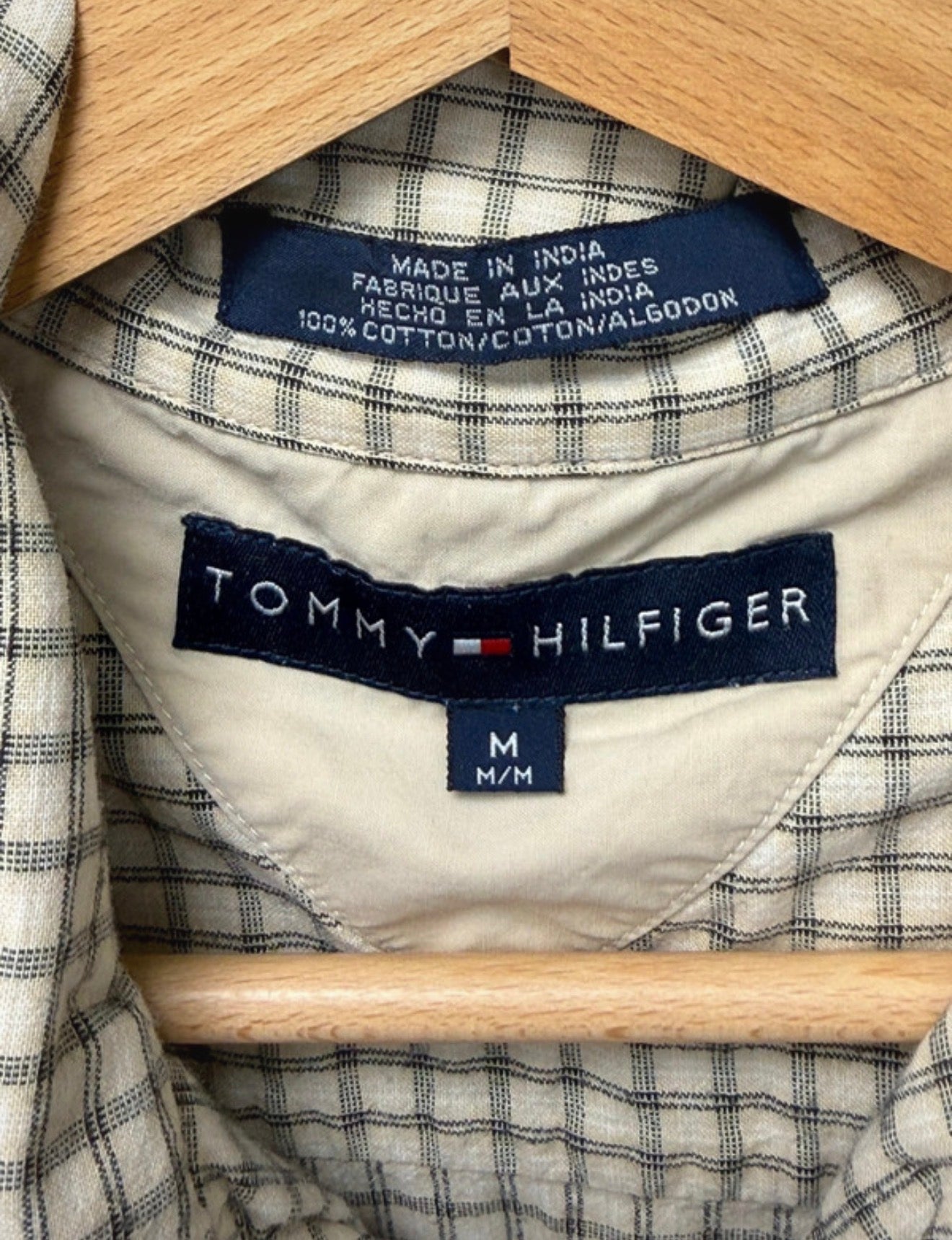 Chemise à petits carreaux - Tommy Hilfiger - Taille L