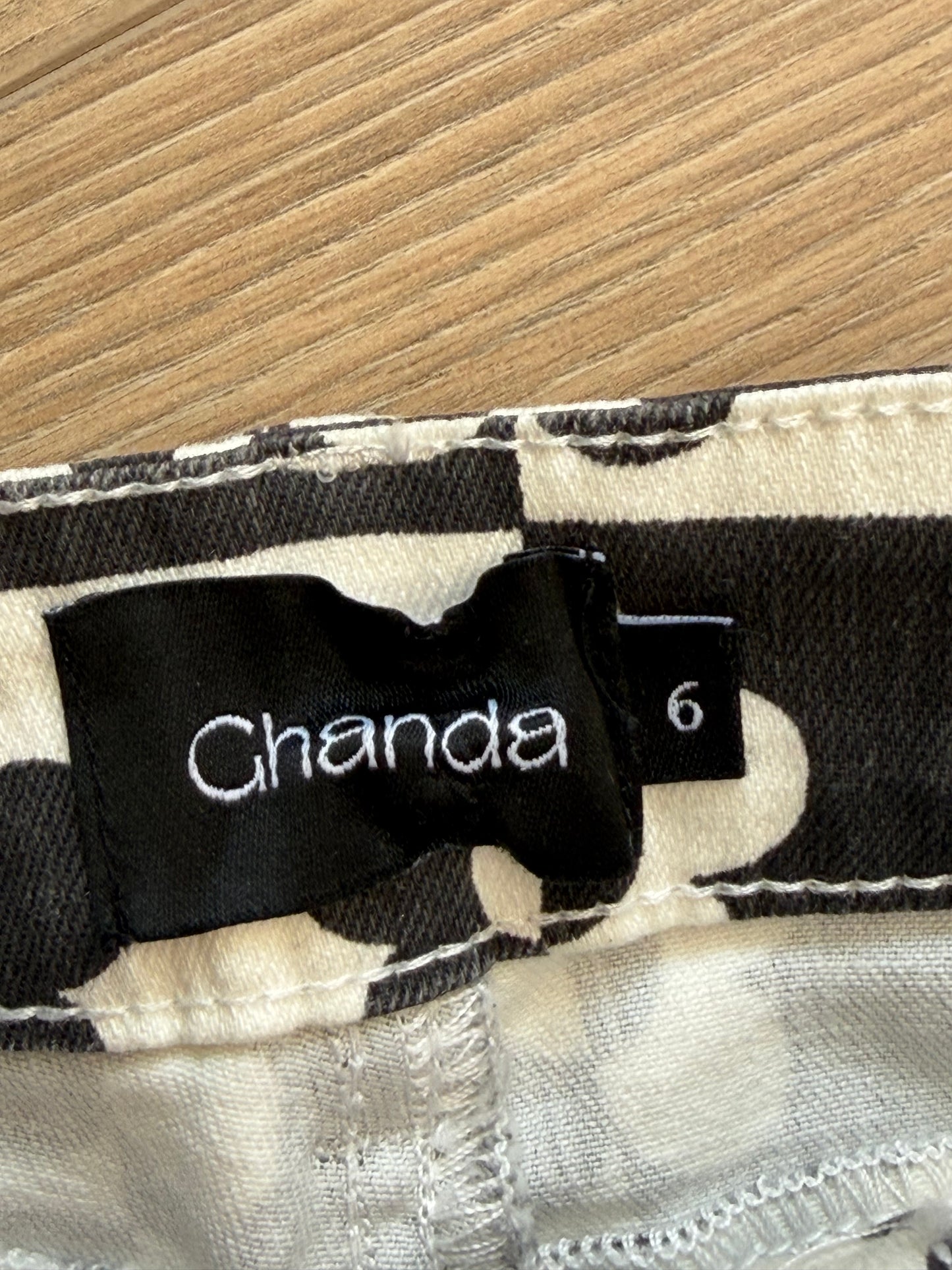 Pantalon flare rétro Ghanda