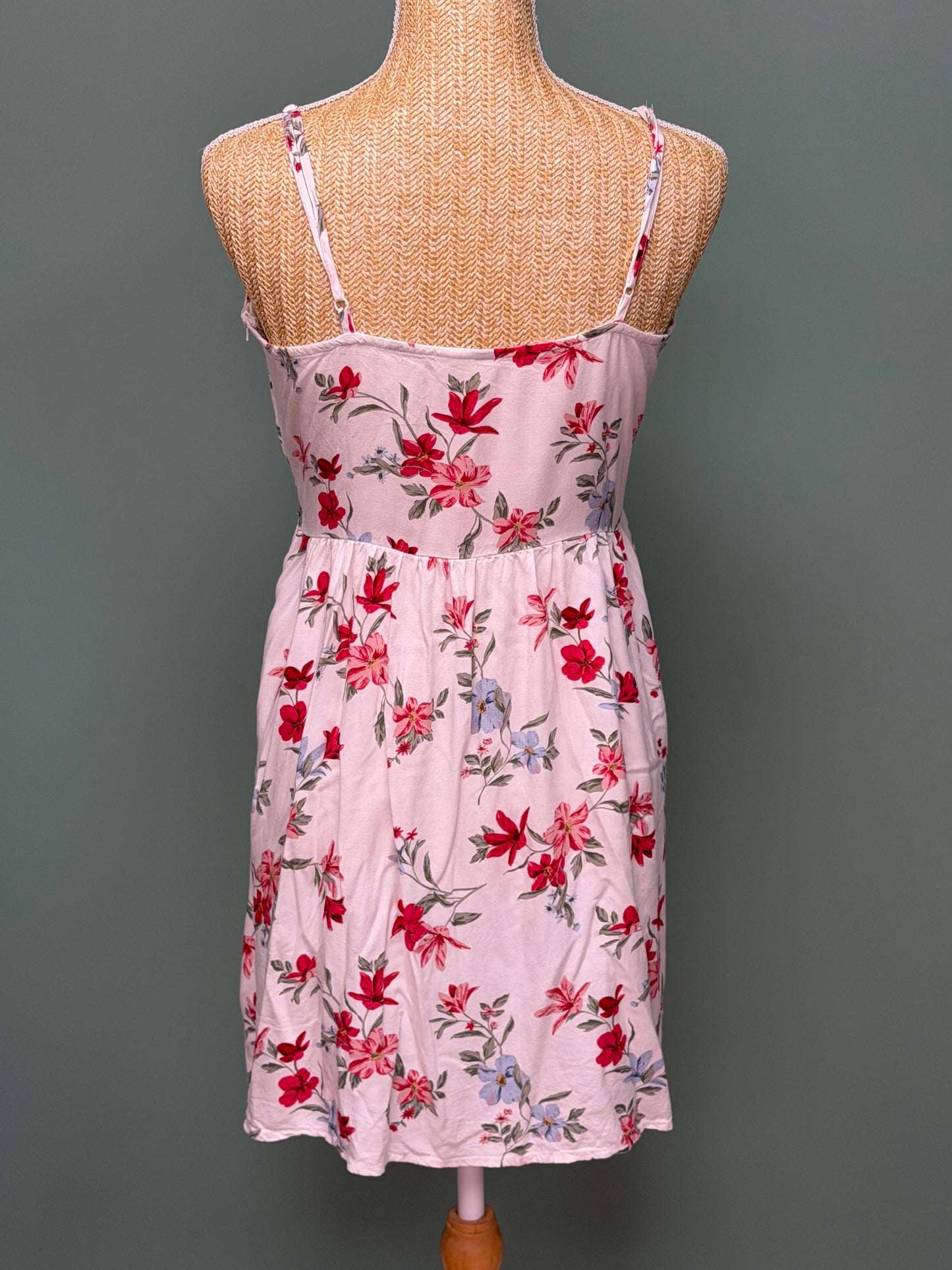 Robe H&M fleurie à fines bretelles - Taille M