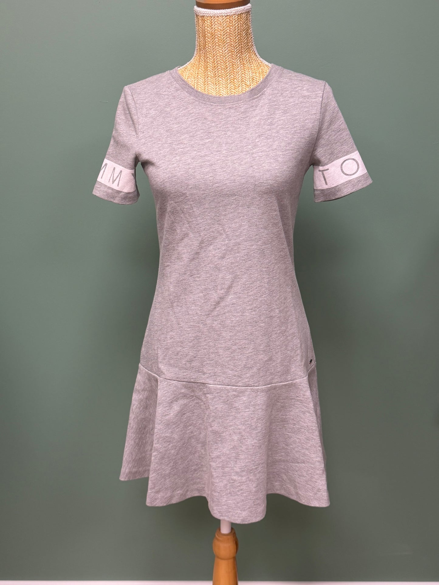 Robe Tommy Hilfiger Denim grise
