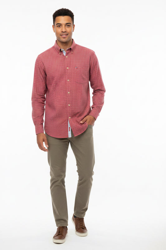 Chemise Tommy Hilfiger stretch à carreaux