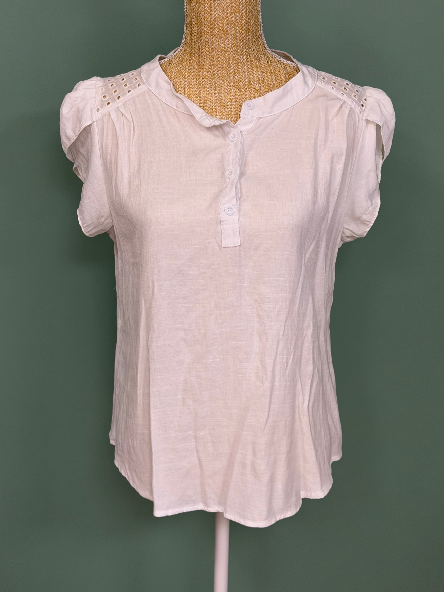 Blouse blanche SHEIN femme taille XL