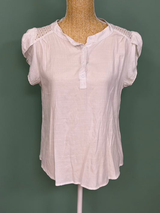 Blouse blanche SHEIN femme taille XL