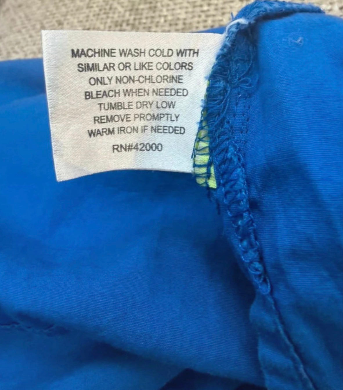 Chemisier sans manches bleu roi - Disney - Taille L