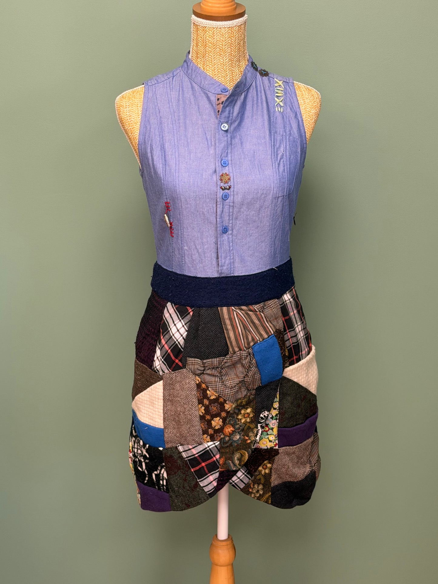 Robe Desigual patchwork en coton - Taille M