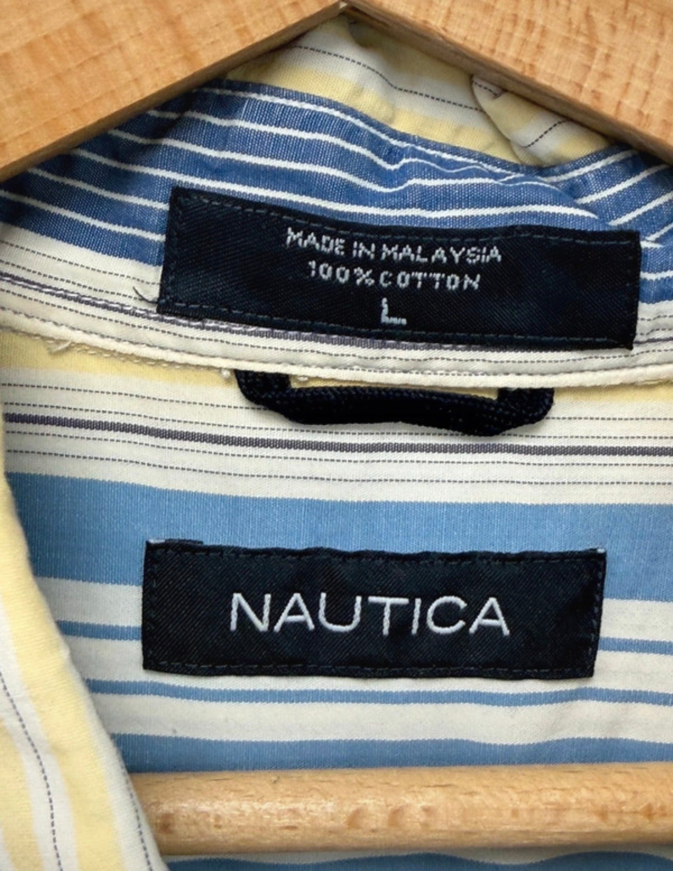 Chemise rayée coton - Nautica - Taille XL