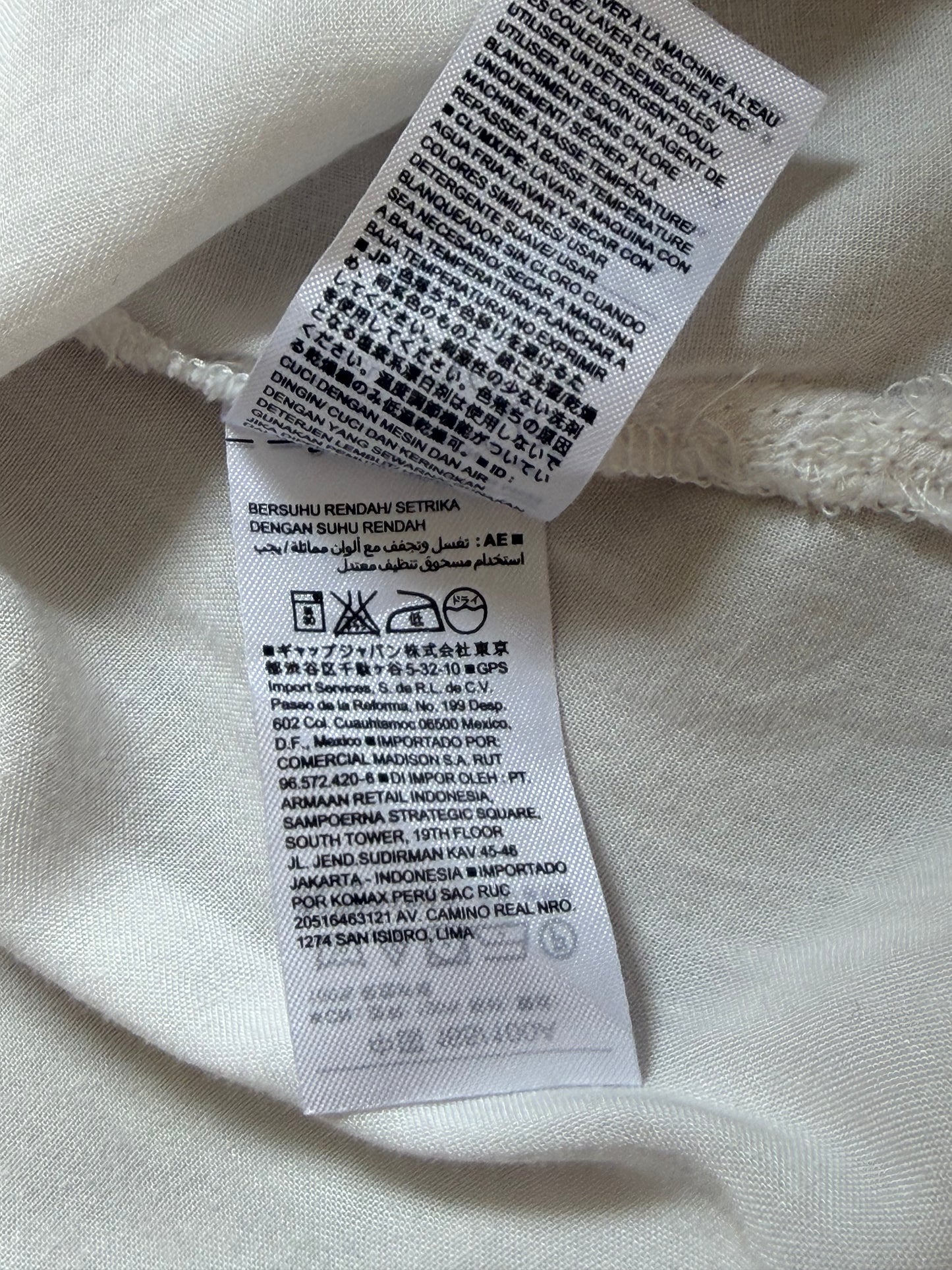 Débardeur fluide blanc avec dentelle – Taille L