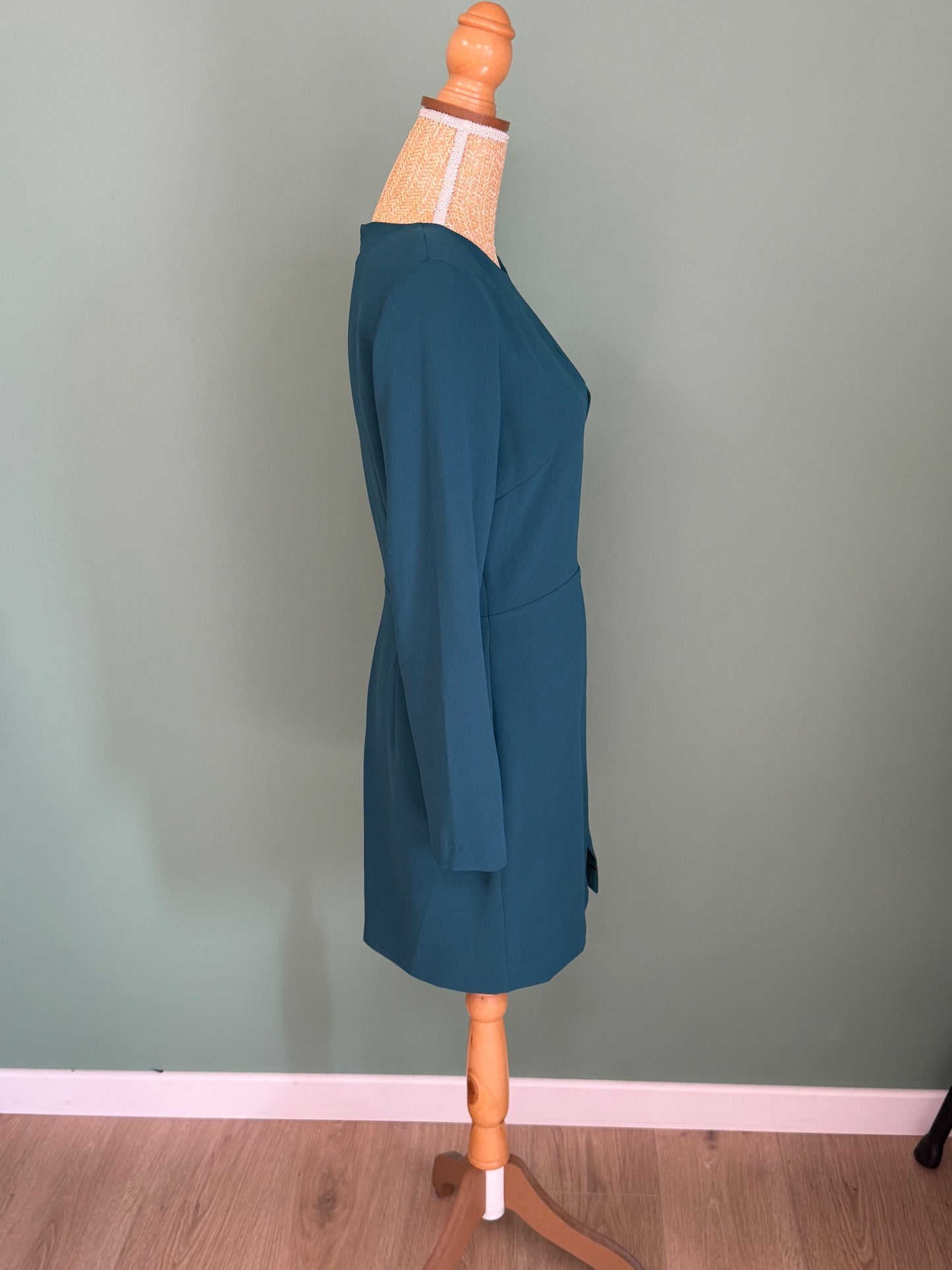 Robe droite verte Mango femme taille M