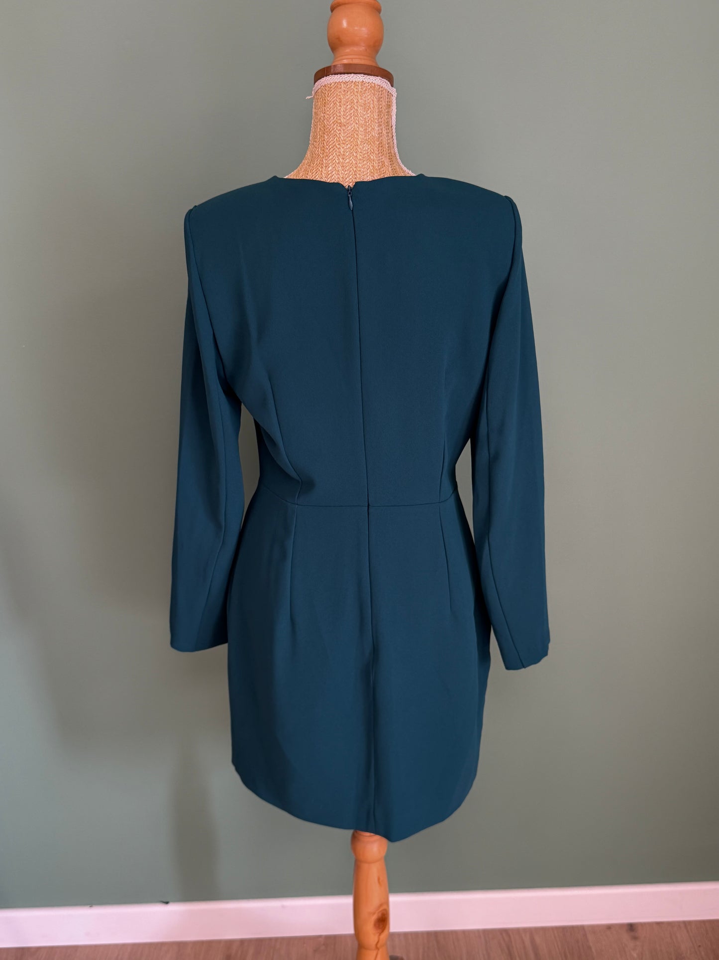 Robe droite verte Mango femme taille M
