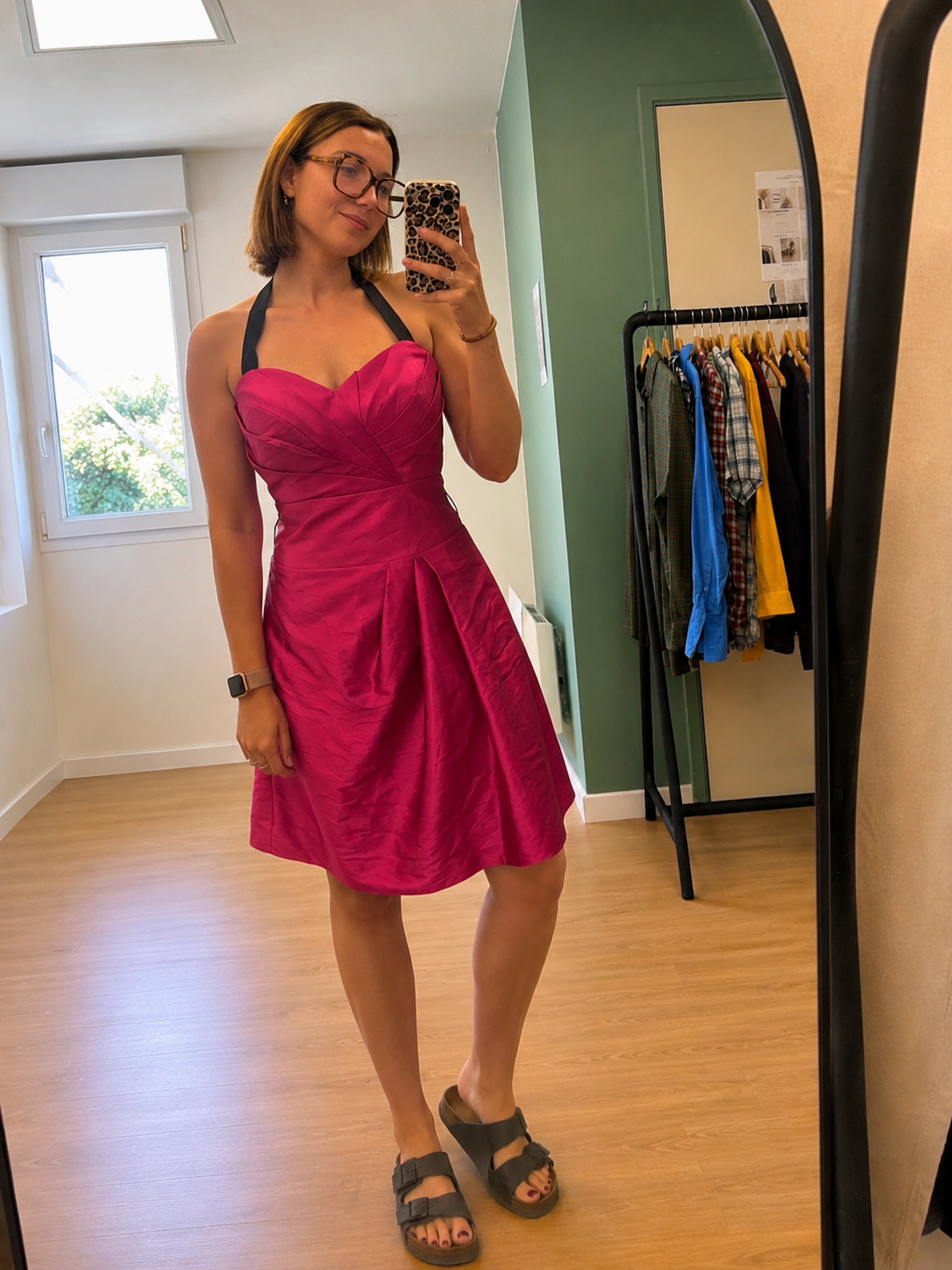 Robe de cocktail fuchsia Magic Nights femme taille 40