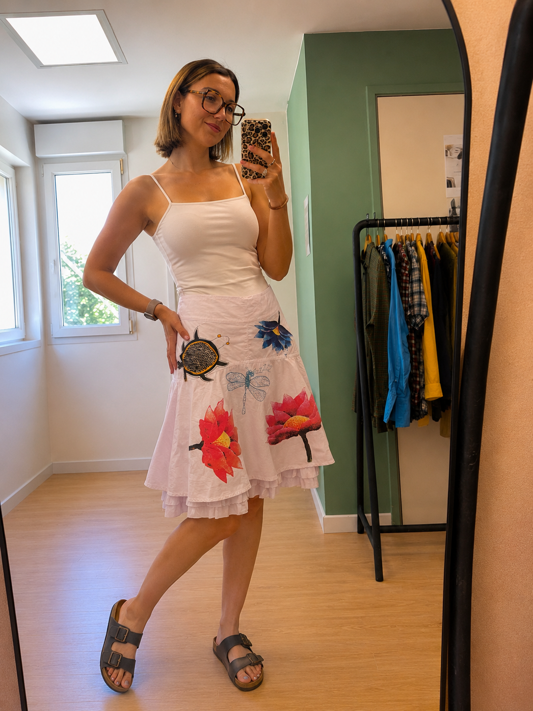 Jupe blanche Desigual femme taille 38