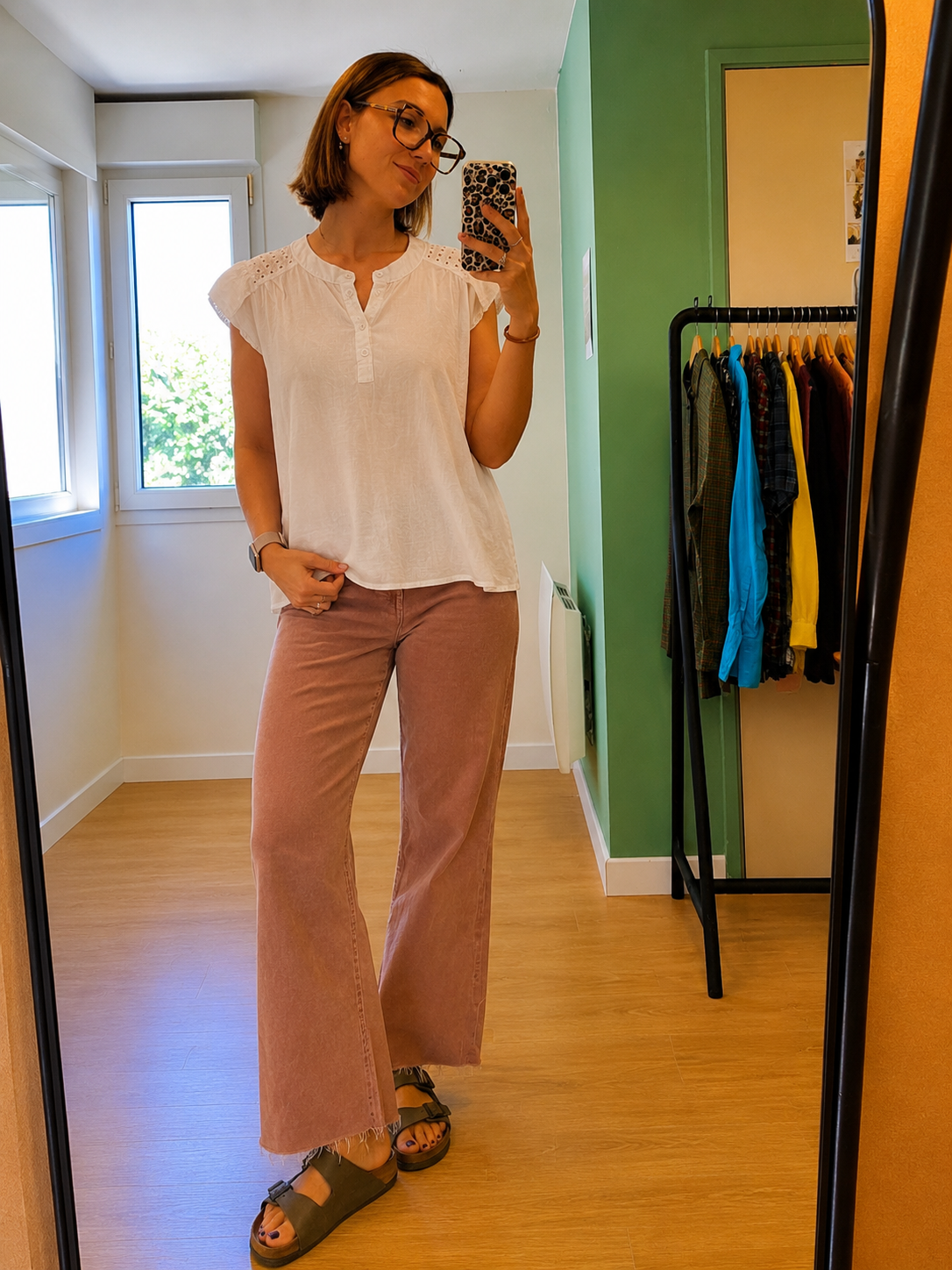Blouse blanche SHEIN femme taille XL