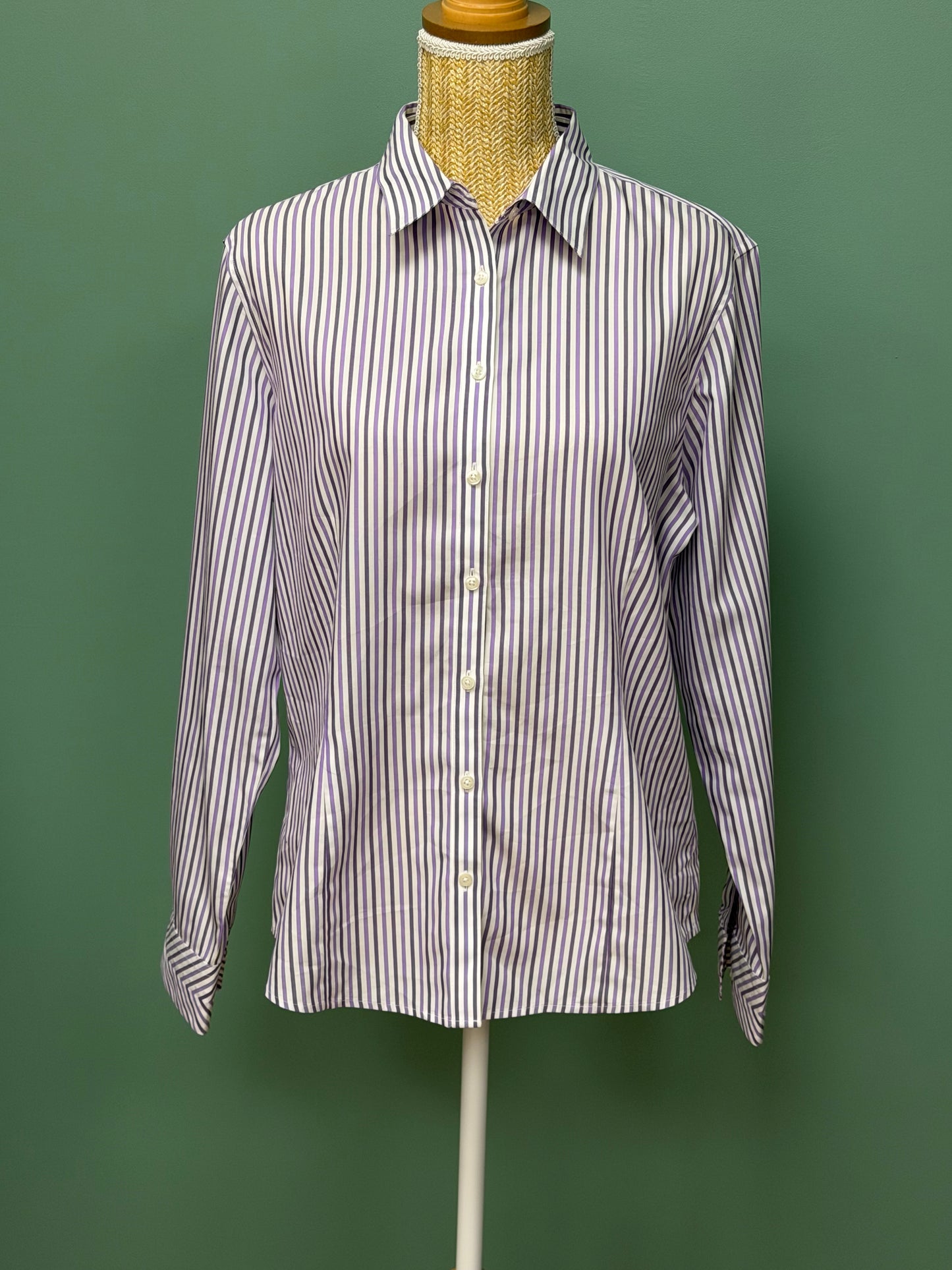 Chemise rayée Brooks Brothers – coton Supima