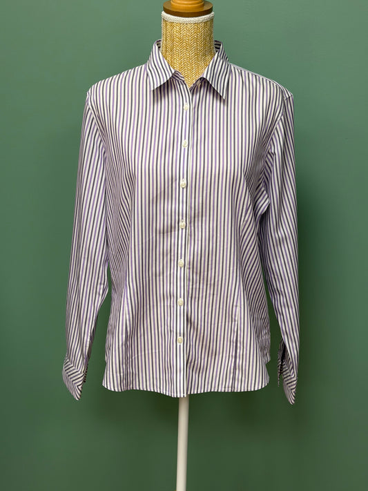 Chemise rayée Brooks Brothers – coton Supima