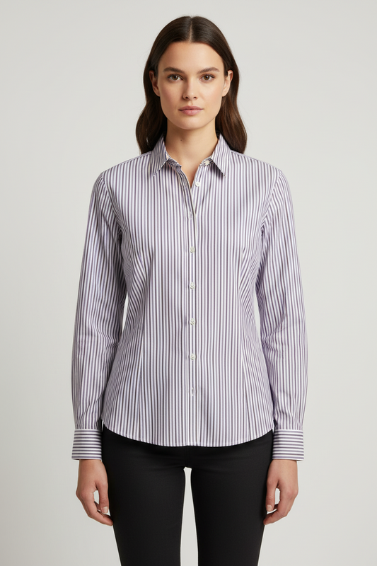 Chemise rayée Brooks Brothers – coton Supima