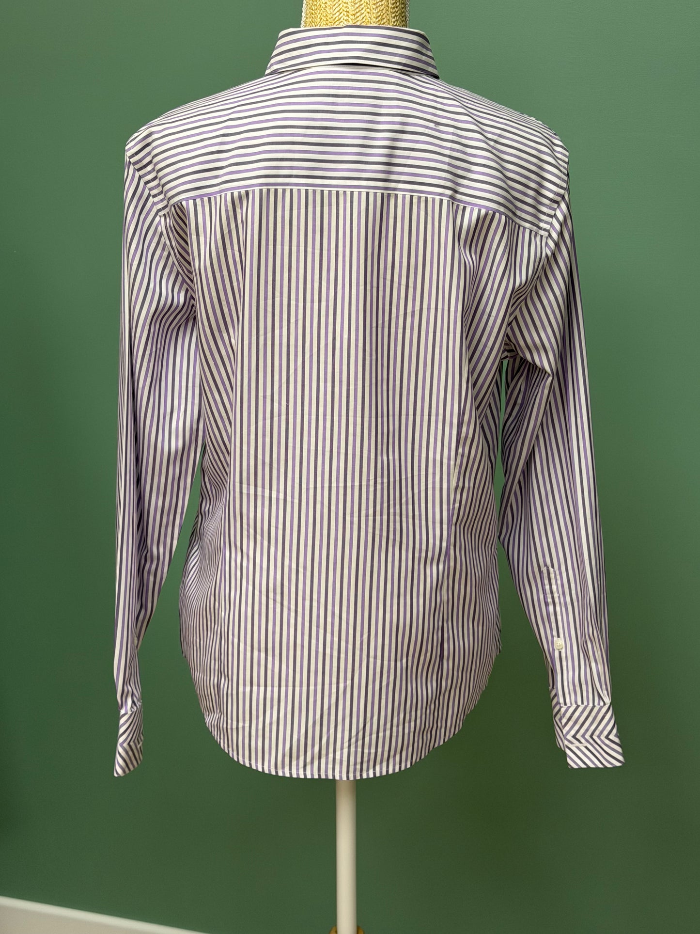 Chemise rayée Brooks Brothers – coton Supima