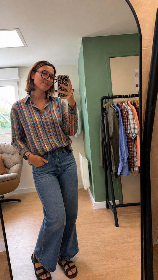 Chemise Vintage Femme – Taille M