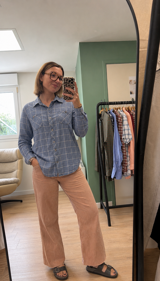 Chemise à Carreaux - Guess - L