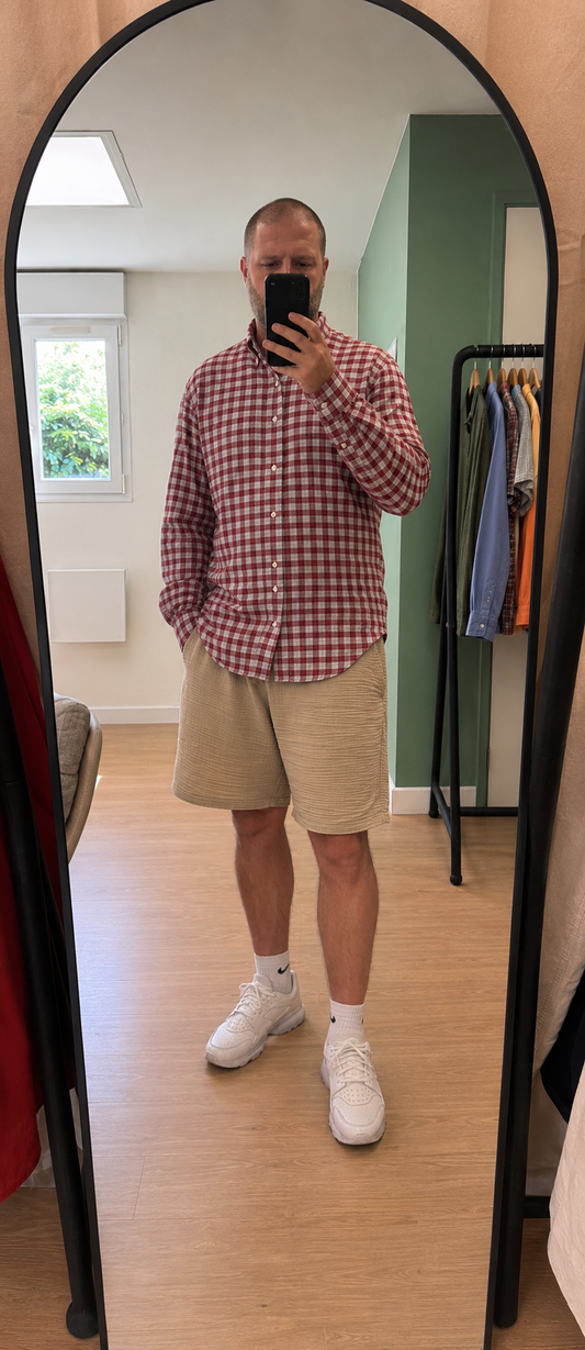Chemise à Carreaux - Calvin Klein - L