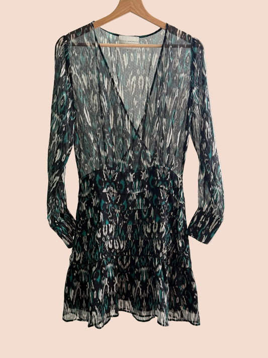 Robe Fluide Imprimée -  Georgia Morgan Femme - S Georgia Morgan