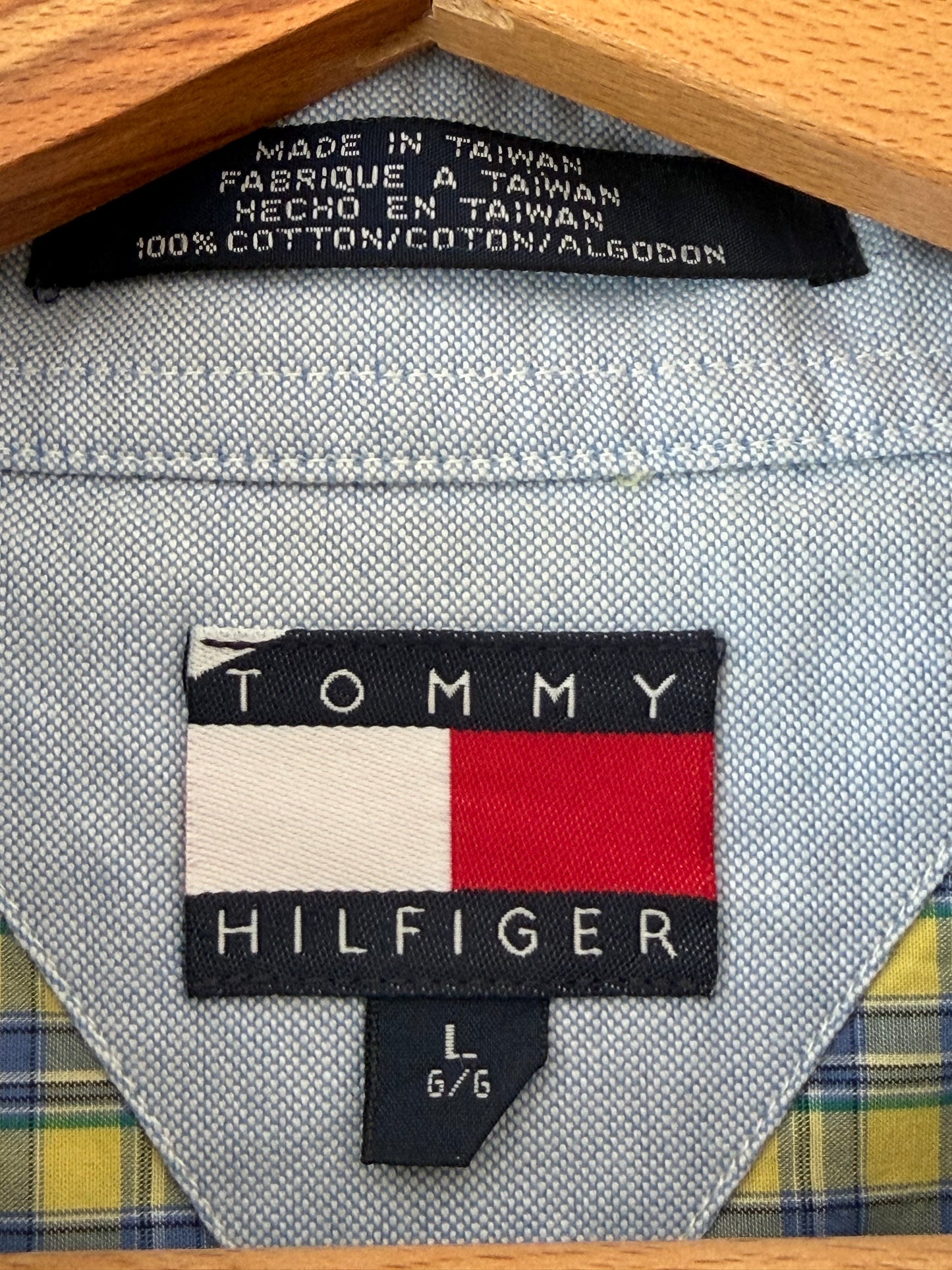 Chemise à Carreaux Manches Courtes - Tommy Hilfiger - Taille XL