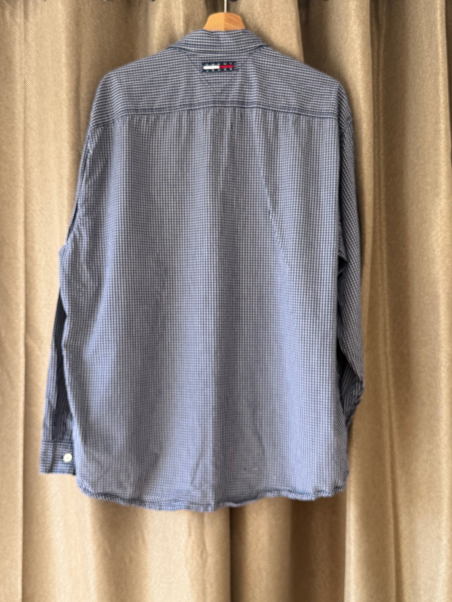 Chemise à Carreaux Bleu Marine - Tommy Jeans - Taille XL