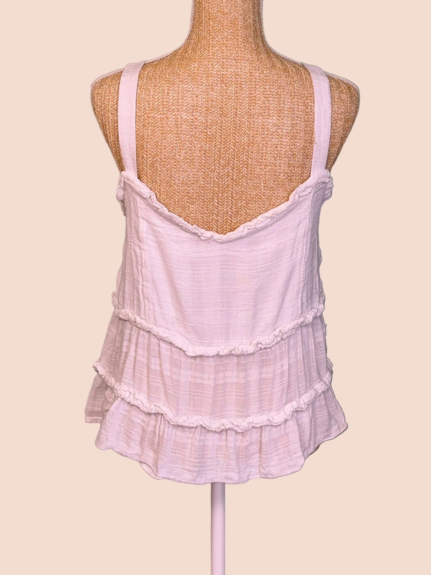 Débardeur Bohème Femme Blanc - Taille S