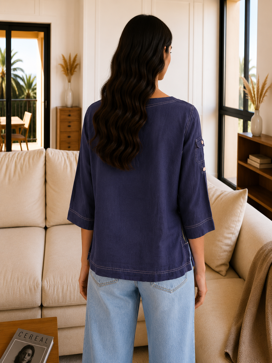 Blouse Lin-  Ralph Lauren - M Ralph Lauren