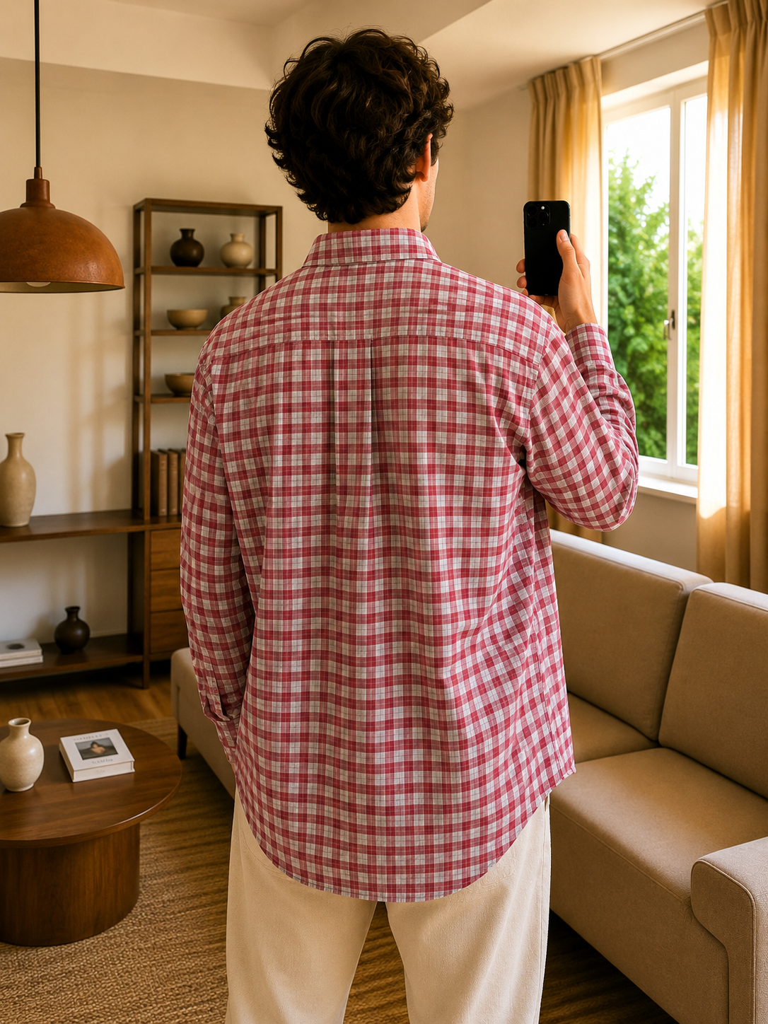 Chemise à Carreaux - Calvin Klein - S Le salon de Faustine