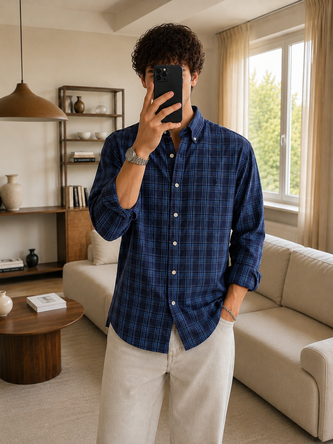 Chemise à Carreaux - Ralph Lauren - XL Ralph Lauren