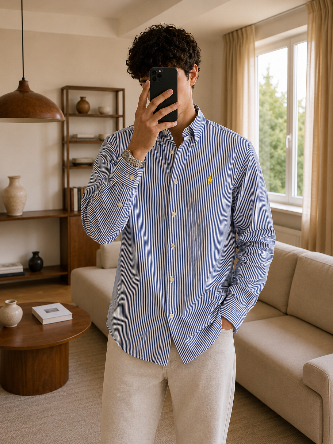 Chemise Rayée - Ralph Lauren - L Ralph Lauren