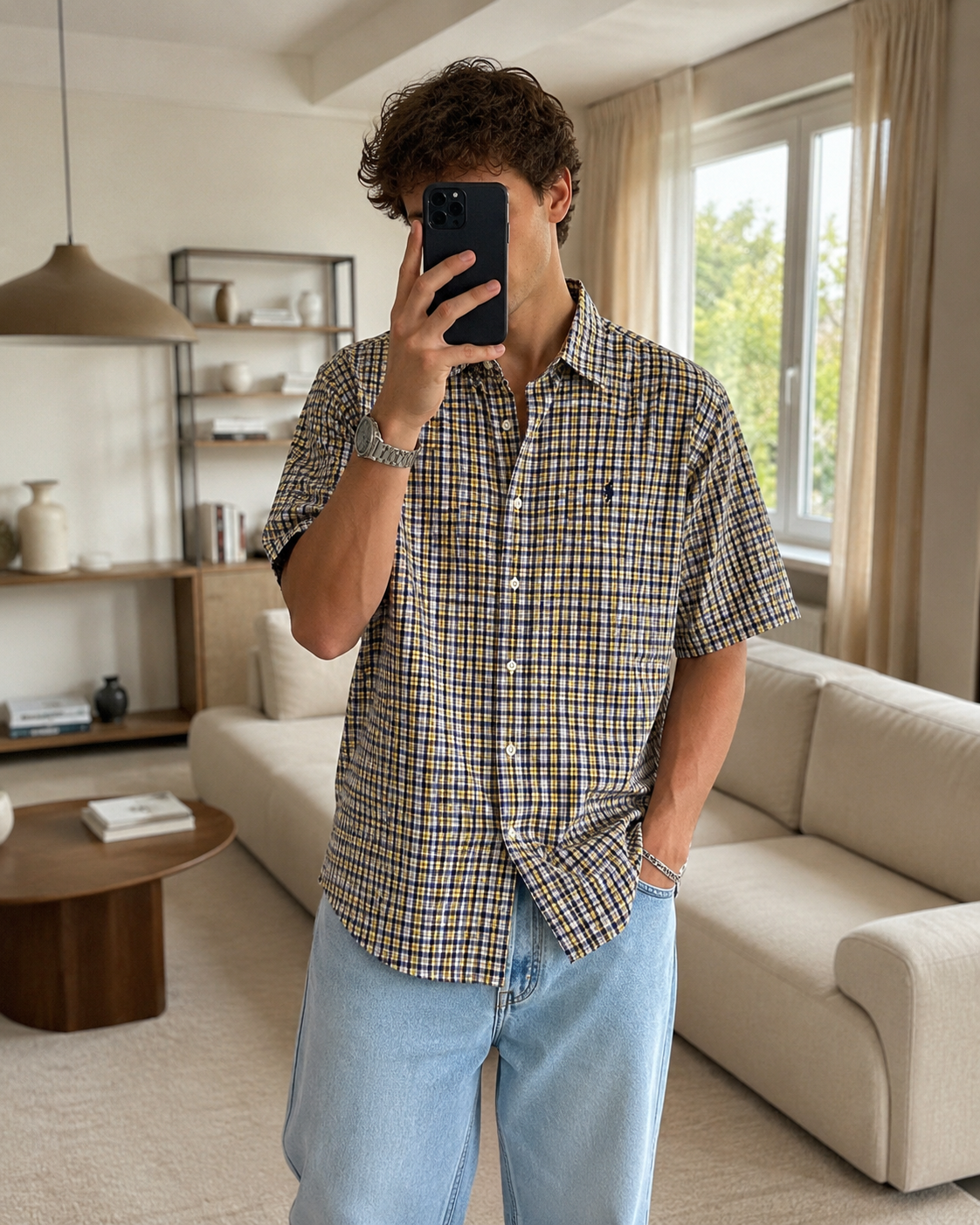 Chemise à Carreaux - Ralph Lauren - L Ralph Lauren