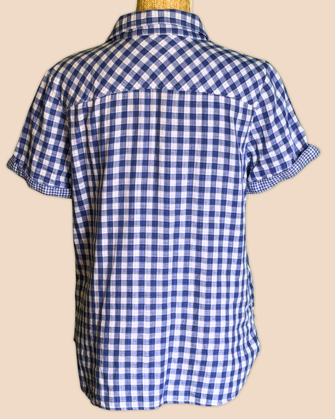 Chemise Vichy Bleu - Tommy Hilfiger - L Tommy Hilfiger
